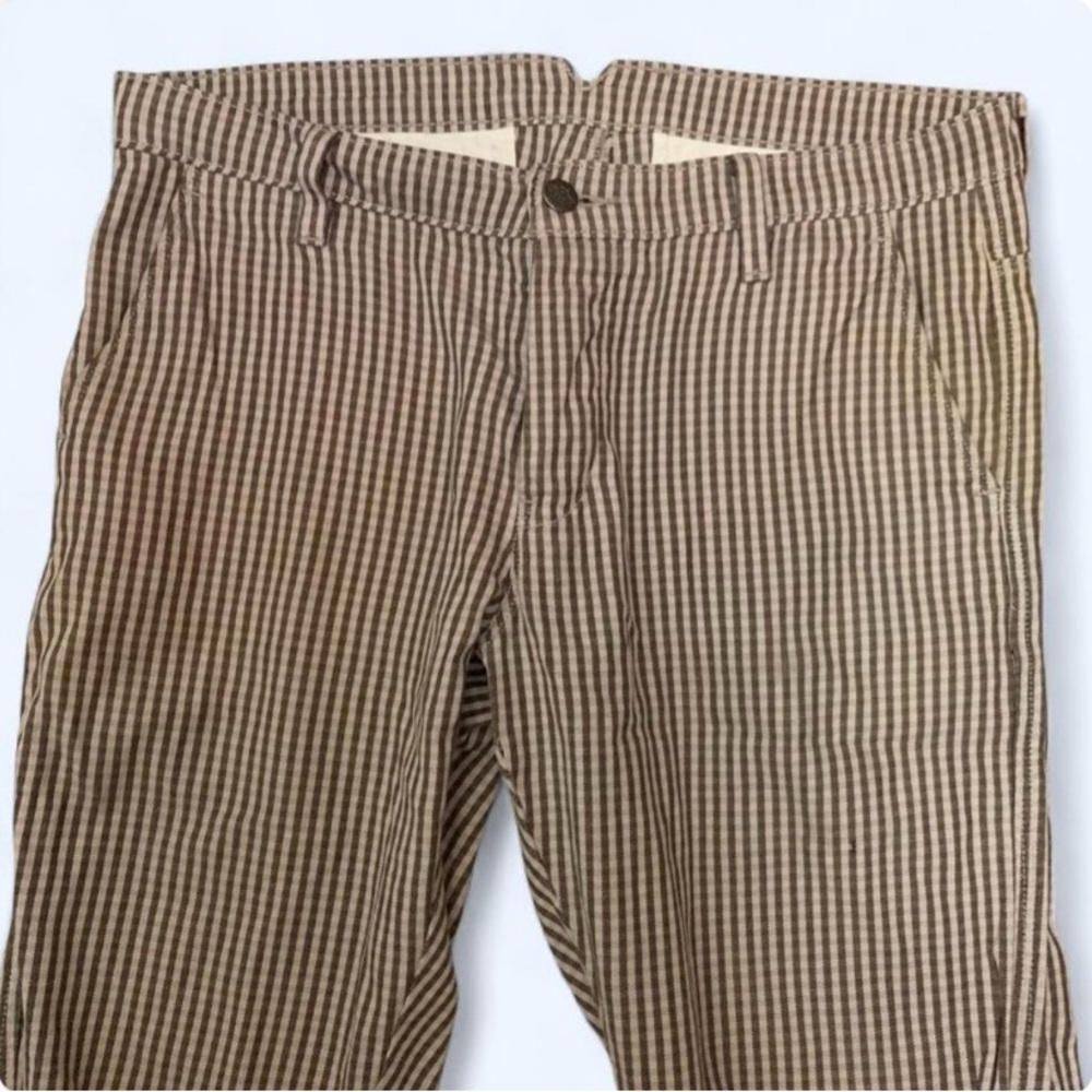Levi’s Gingham Checkered Pants - image 1